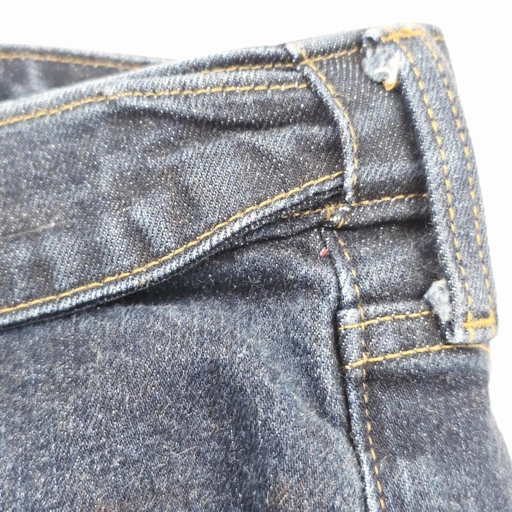 Lands' End Jeans Men's 46x29‎ Blue Square Rigger Traditional Fit Stretch Denim - Picture 3 of 12
